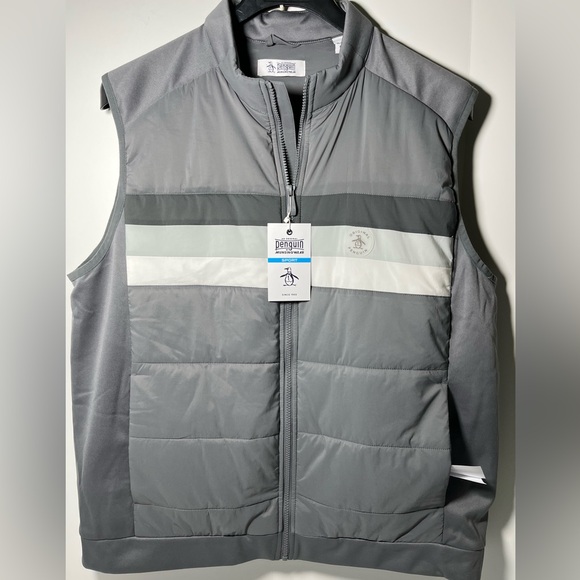 Original Penguin Other - Original Penguin Water-Repellent Quilted Poly Filled Super Light Packable Vest